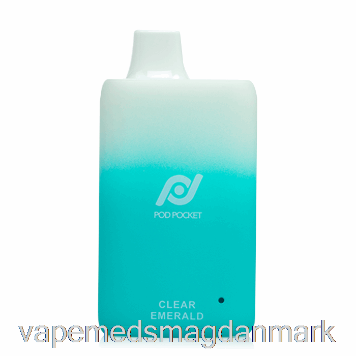 Vape Juice Pod Lomme 7500 Engangs Klar Smaragd